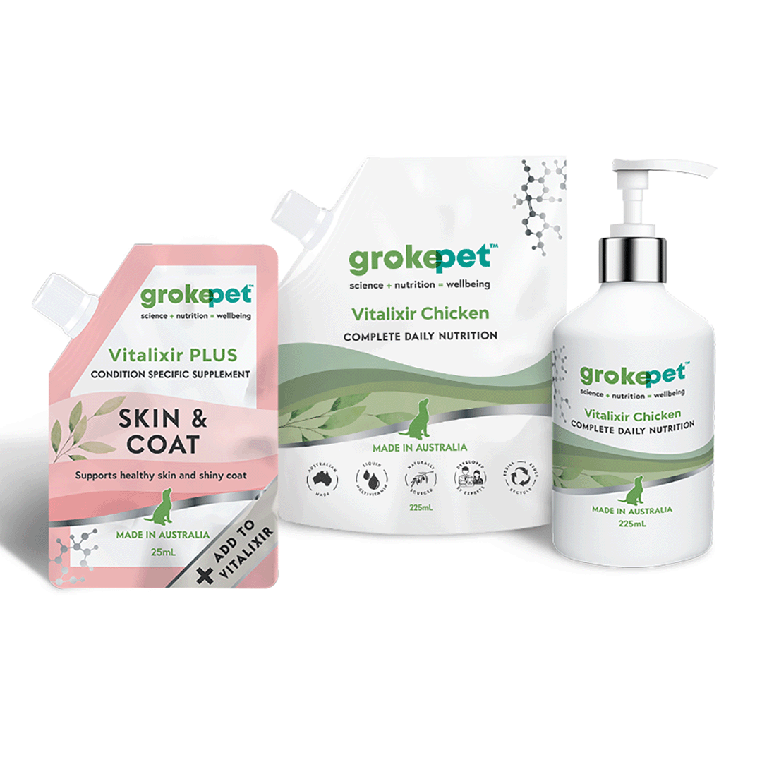 Dog Complete Nutritional Supplement Starter - Plus Skin & Coat