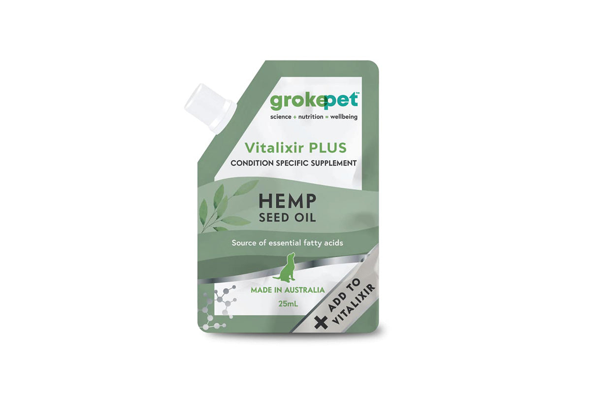 Hemp Seed Oil For Dogs - Refill - Vitalixir PLUS